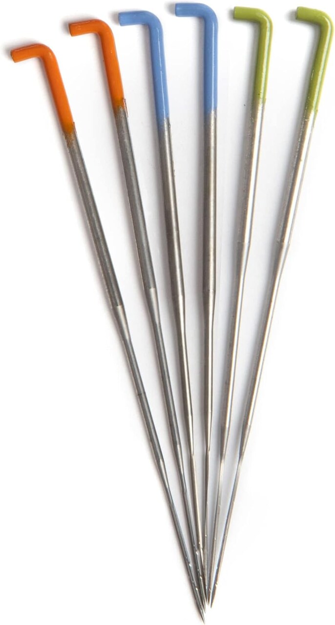 Sample Set of Wool Felting Needles – 36, 38, 40 Gauge (2 Each) by Groz-Beckert